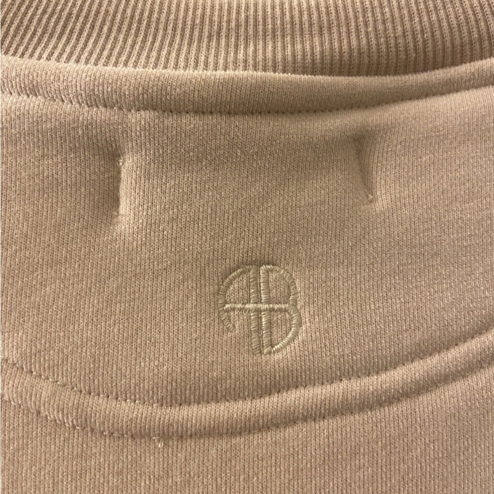 Anine Bing Cream Tiger Crewneck Sweatshirt - Picture 8 of 13